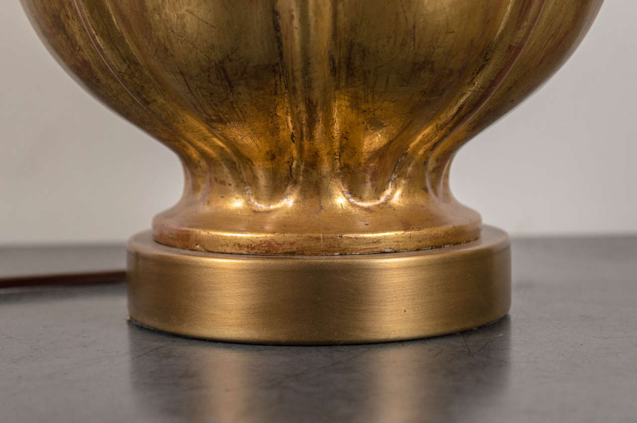 20th Century Gilded Urn